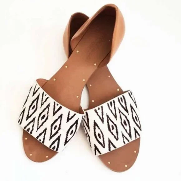 Madewell Thea Diamond ikat sandals size 6.5 - Picture 4 of 15